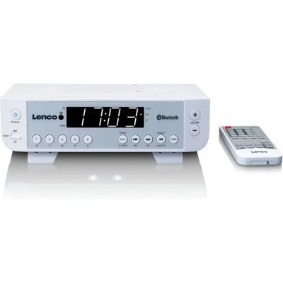 Lenco KCR-100 Kitchen Radio - White Lenco KCR-100 Kitchen Radio - White