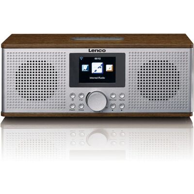 Lenco DIR-170 - Internet radio med DAB+ Bluetooth USB - 15x13x31cm Lenco DIR-170 - Internet radio med DAB+ Bluetooth USB - 15x13x31cm