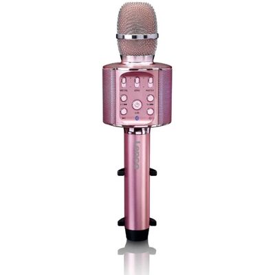 Lenco BMC-090 Pink - Karaoke Microphone with Bluetooth Lenco BMC-090 Pink - Karaoke Microphone with Bluetooth