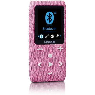 MP4-speler - Xemio-861PK LENCO, Bluetooth, 8GB, Roze - MP4 Player MP4-speler - Xemio-861PK LENCO, Bluetooth, 8GB, Roze - MP4 Player