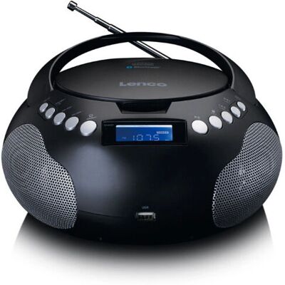 Lenco SCD-331 Portable Radio CD Player - Radio, Bluetooth, USB Lenco SCD-331 Portable Radio CD Player - Radio, Bluetooth, USB