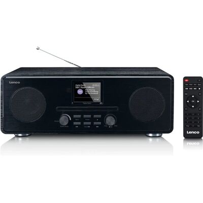 Lenco DAR-061BK Bluetooth DAB+ FM Radio mit CD-Player Lenco DAR-061BK Bluetooth DAB+ FM Radio mit CD-Player