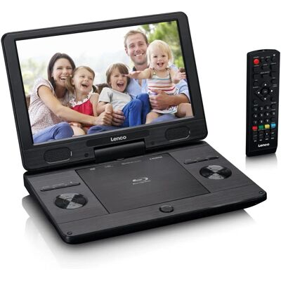 Lenco Tragbarer Blu-ray DVD-Player - 11,5" Bildschirm - Unterstützt Mehrere Formate Lenco Tragbarer Blu-ray DVD-Player - 11,5" Bildschirm - Unterstützt Mehrere Formate