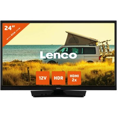 Lenco LED-2423BK 24-tums HD TV med biladapter Lenco LED-2423BK 24-tums HD TV med biladapter
