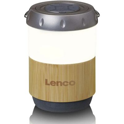 Lenco BTL-030BA Bluetooth-högtalare med ljus - Grå Lenco BTL-030BA Bluetooth-högtalare med ljus - Grå