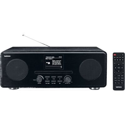 Lenco DIR-261BK Radio Internet - DAB+ FM Bluetooth CD Lenco DIR-261BK Radio Internet - DAB+ FM Bluetooth CD