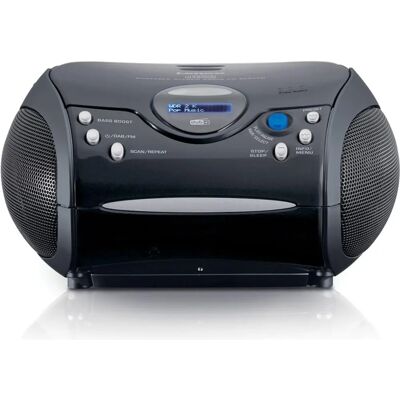 Lenco SCD-24DAB BK - Tragbares DAB+-Radio & CD-Player - Schwarz Lenco SCD-24DAB BK - Tragbares DAB+-Radio & CD-Player - Schwarz
