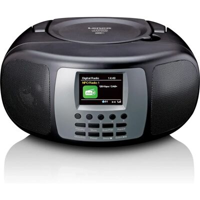 Lenco Tragbares DAB+/FM Radio mit Bluetooth CD-Player - Radio Lenco Tragbares DAB+/FM Radio mit Bluetooth CD-Player - Radio