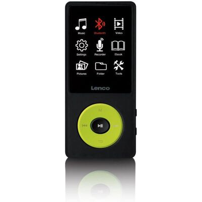 Lenco Xemio-860GN Lime MP3 Player - MP3-Player Lenco Xemio-860GN Lime MP3 Player - MP3-Player
