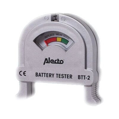 Testeur de batteries Alecto BTT2 - Universel, Numérique, Noir - Publicité Testeur de batteries Alecto BTT2 - Universel, Numérique, Noir - Publicité