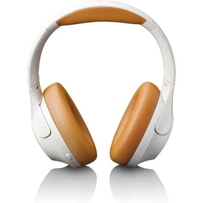 Langattomat Bluetooth-kuulokkeet Lenco HPB-830GY aktiivisella melunvaimennuksella - Harmaa/Valkoinen Langattomat Bluetooth-kuulokkeet Lenco HPB-830GY aktiivisella melunvaimennuksella - Harmaa/Valkoinen