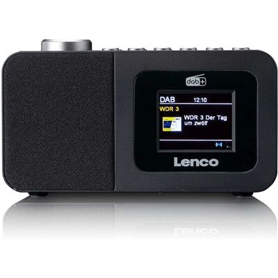Lenco CR-625BK Portable Radio - Analog & digital Black Lenco CR-625BK Portable Radio - Analog & digital Black
