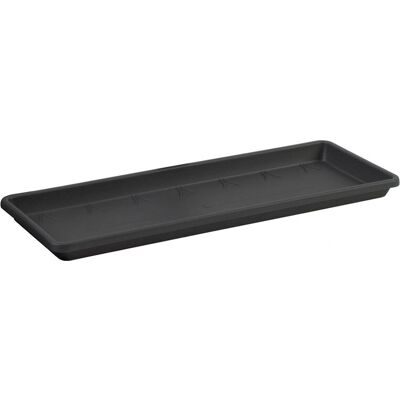 Elho Barcelona Blumentopf-Untersetzer 50cm - Kunststoff - Rund - Anthrazit Elho Barcelona Blumentopf-Untersetzer 50cm - Kunststoff - Rund - Anthrazit