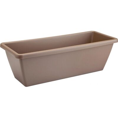 Elho - Barcelona Trough - 90 cm - Taupe - Planter - Publicité Elho - Barcelona Trough - 90 cm - Taupe - Planter - Publicité
