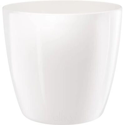 Elho Pot de fleurs blanc 14cm pour intérieur - Élégant et étanche - Publicité Elho Pot de fleurs blanc 14cm pour intérieur - Élégant et étanche - Publicité