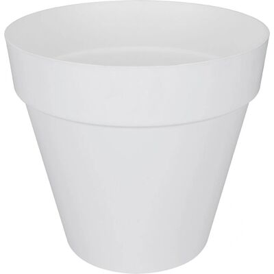Elho Valkoinen 50cm Kaupunkirengas Ulkokasvimaa - 48L Elho Valkoinen 50cm Kaupunkirengas Ulkokasvimaa - 48L