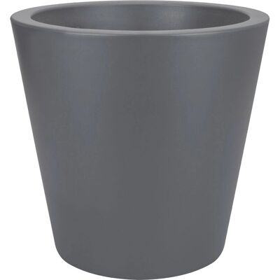 Elho Pure Gerade Runder Blumentopf 50cm - Anthrazit Elho Pure Gerade Runder Blumentopf 50cm - Anthrazit