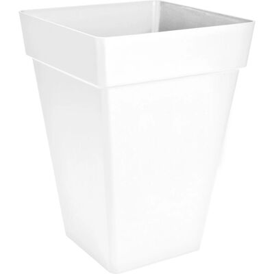 Elho Loft Urban Square High 30cm - Pflanzgefäß Weiß Modern Elho Loft Urban Square High 30cm - Pflanzgefäß Weiß Modern