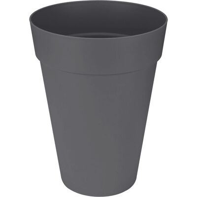 Elho Loft Urban Rund Hoch - 28cm Blumentopf für Außen - Anthrazit Elho Loft Urban Rund Hoch - 28cm Blumentopf für Außen - Anthrazit