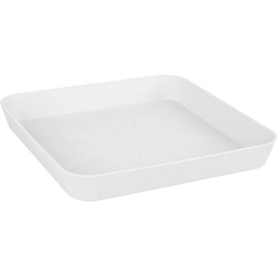 Plateau Loft ELHO Urban Carré 28 cm - Blanc - Publicité Plateau Loft ELHO Urban Carré 28 cm - Blanc - Publicité