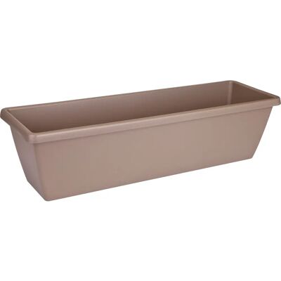 Elho 2055014 Boîte de Jardin Taupe - Pot pour Balcon & Extérieur - Publicité Elho 2055014 Boîte de Jardin Taupe - Pot pour Balcon & Extérieur - Publicité