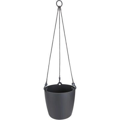 Elho Brussels függő kosár 18cm Antracit - Beltéri növények Elho Brussels függő kosár 18cm Antracit - Beltéri növények