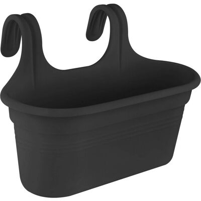 Elho Easy Hanger Large Twin - Hängender Pflanzkübel - Schwarz Elho Easy Hanger Large Twin - Hängender Pflanzkübel - Schwarz