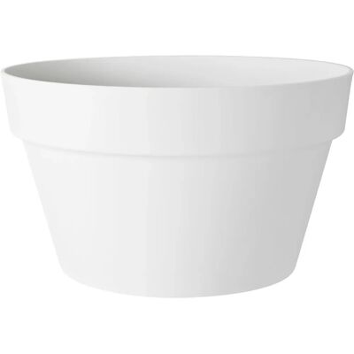 Vaso da Fiori in Plastica Bianca Elho - 35cm Design Urbano Vaso da Fiori in Plastica Bianca Elho - 35cm Design Urbano