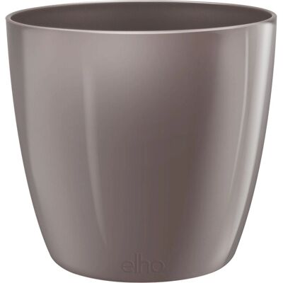 Elho Vaso brussels diamond round 25cm perle oyster - Publicité Elho Vaso brussels diamond round 25cm perle oyster - Publicité