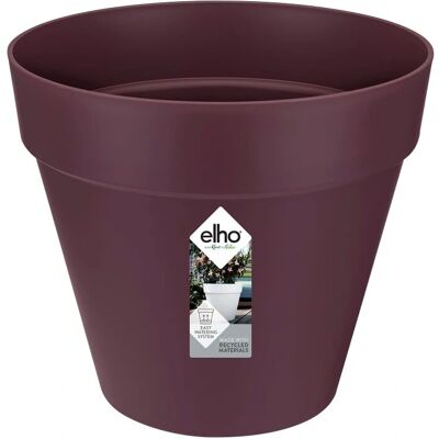 Elho Pot de fleurs 5,5L Mûre violet mat - Publicité Elho Pot de fleurs 5,5L Mûre violet mat - Publicité