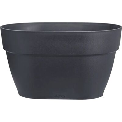 Vibia Campana 40cm virágcserép - antracit - kerti kaspó Vibia Campana 40cm virágcserép - antracit - kerti kaspó