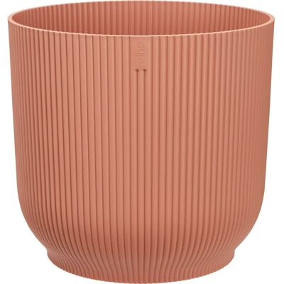 Elho Pink Plant pot - 34cm Modern Circular Indoor - Recycled Plastic Elho Pink Plant pot - 34cm Modern Circular Indoor - Recycled Plastic