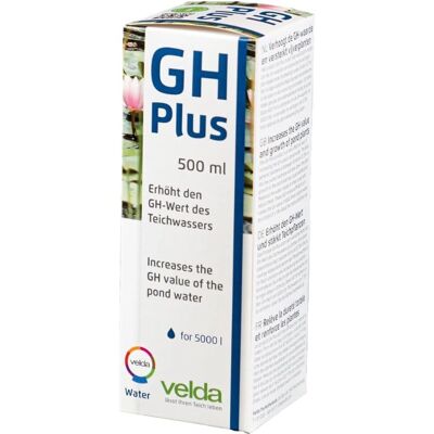 Velda GH Plus 1000 ml - Complément de dureté d'étang - Publicité Velda GH Plus 1000 ml - Complément de dureté d'étang - Publicité