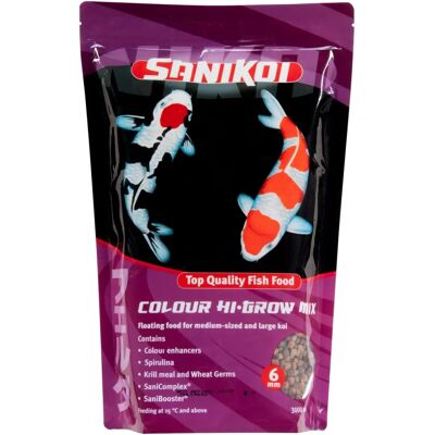 Nourriture Fish SaniKoi - Mix Hi-Grow Color 6 mm 10L - Publicité Nourriture Fish SaniKoi - Mix Hi-Grow Color 6 mm 10L - Publicité