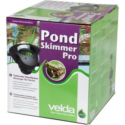 Skimmer de bassin Velda Pro 30 W 40 m² - Avec pompe intégrée - Publicité Skimmer de bassin Velda Pro 30 W 40 m² - Avec pompe intégrée - Publicité