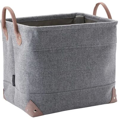 Aquanova - Lubin - Silbergrau - Groß - Storage Basket Aquanova - Lubin - Silbergrau - Groß - Storage Basket