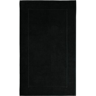 Aquanova London Badteppich - Schwarz - Badmatte - 60x100cm Aquanova London Badteppich - Schwarz - Badmatte - 60x100cm
