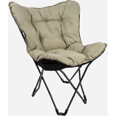 Sedia da campeggio Beige - Sedia relax Bo-Camp Sedia da campeggio Beige - Sedia relax Bo-Camp