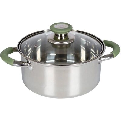 Pentola in acciaio inossidabile Bo-Camp Elan - 14x7cm - 1,1L Pentola in acciaio inossidabile Bo-Camp Elan - 14x7cm - 1,1L