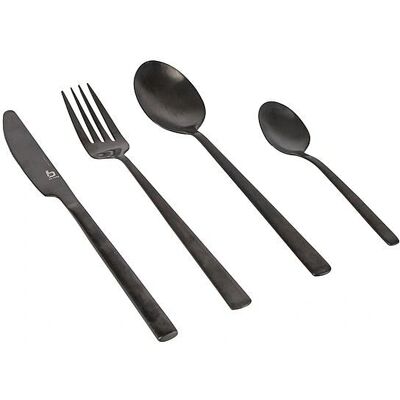 Bo-Camp Rozsdamentes acél evőeszköz készlet - 16 db, 4 főre Bo-Camp Rozsdamentes acél evőeszköz készlet - 16 db, 4 főre