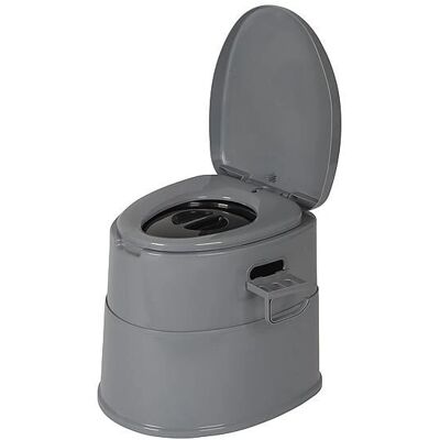 Bo-Camp 5502815 Draagbare Camping Toilet Grijs - 7L Bo-Camp 5502815 Draagbare Camping Toilet Grijs - 7L