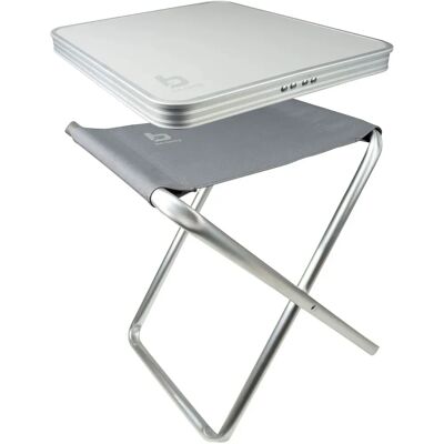 Tabouret Pliant en Aluminium Mini Bo-Camp - Siège & Table d'Appoint Tabouret Pliant en Aluminium Mini Bo-Camp - Siège & Table d'Appoint