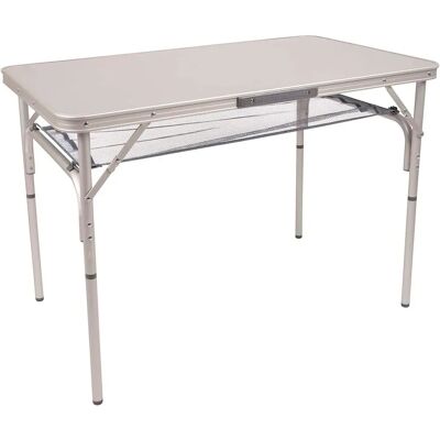 Table de camping premium Bo-Camp - Gris - 100x60cm Table de camping premium Bo-Camp - Gris - 100x60cm