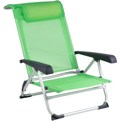 Chaise de plage verte Bo-Camp Saint-Tropez - Chaise de plage Chaise de plage verte Bo-Camp Saint-Tropez - Chaise de plage