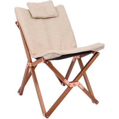 Sedia relax Bloomsbury S beige Bo-Camp Sedia relax Bloomsbury S beige Bo-Camp