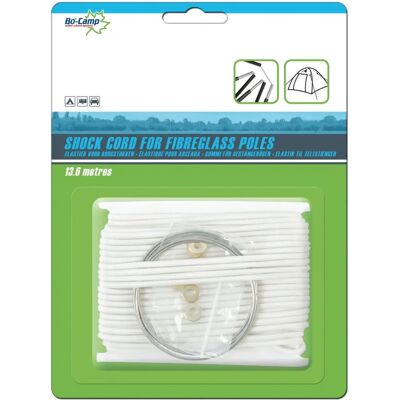 Corda Elastica Bo-Camp per Aste in Fibra di Vetro - Kit di Riparazione Corda Elastica Bo-Camp per Aste in Fibra di Vetro - Kit di Riparazione