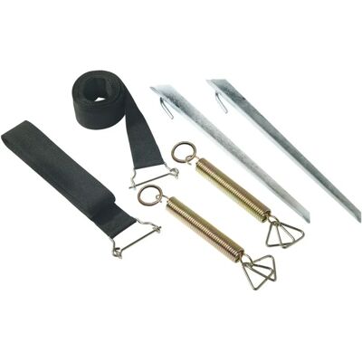 Accessoires de tente Bo-Camp - Sangles de tempête, 3,5m, Noir Accessoires de tente Bo-Camp - Sangles de tempête, 3,5m, Noir