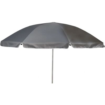 Ombrellone Bo-Camp 165cm Grigio - Protezione UV, Regolabile, Palo in acciaio Ombrellone Bo-Camp 165cm Grigio - Protezione UV, Regolabile, Palo in acciaio