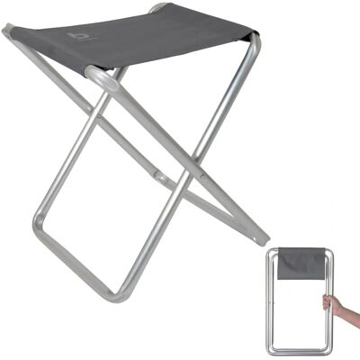 Taburete Plegable Bo-Camp - Gris - stool Taburete Plegable Bo-Camp - Gris - stool