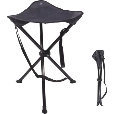 Bo-Camp Silla Plegable de Camping - 3 Patas, Acero, 100kg Bo-Camp Silla Plegable de Camping - 3 Patas, Acero, 100kg